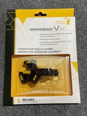 Trophy Ridge Whisker Biscuit V Containment Arrow Rest Right or Left Hand “V” New