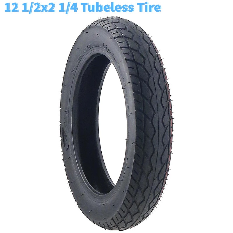 12 Inch Tubeless Tyre 12 1/2×2 1/4 (57-203) Vacuum Tire For Bicycle Folding Bike