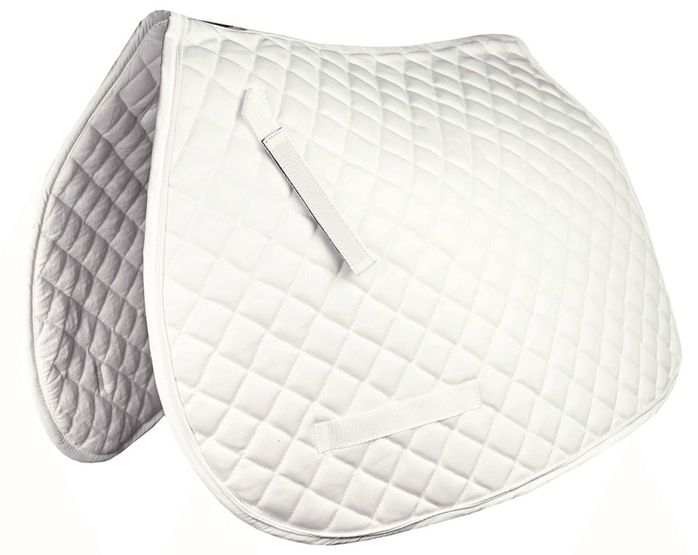 Premium All-Purpose Saddle Pad White