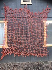 Heavy Duty Rope Cargo Climbing Net 10′ x 12′ Unused Super Strong Free Shipping