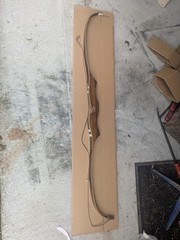VINTAGE BROWNING EXPLORER II RECURVE BOW 62″WITH 55# DRAW WEIGHT MADE IN U.S.A.