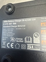 GENUINE OEM Bosch BCS210 4A 36V FAST 100-230V 4amps FAST