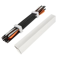 12PCS 20″ Crossbow Bolts Carbon Arrows ID7.6mm Archery Hunting Shooting Target