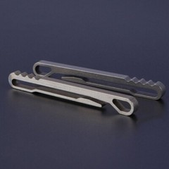 2PCS Carabiner Spring Clips Hook Keychain Keyring Buckle Locking Clips