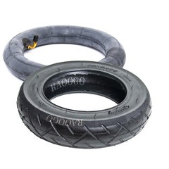 10X2.125 Tire Inner Tube fit 10×2 Thick Rubber for Electric Scooter Bent Valve