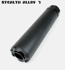 VeilStrike 7″ Black 5/8″x24 Muzzle Brake Extension Tube GBB