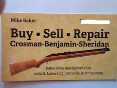 Vintage «NOS» Sheridan Blue Silver /Streak Air Rifle Trigger. Model F