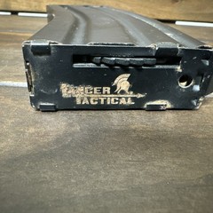 Lancer Tactical 6mm Airsoft 360 Round M4 M16 High Capacity Flash Magazine Black