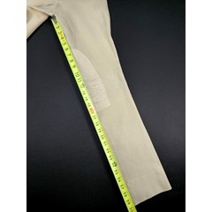 Vintage TuffRider Women’s Front Zip Knee Patch Jodhpurs Breeches Tan Size 30