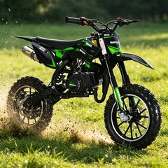 Kids 49cc 2-Stroke GAS Power Mini Pocket Dirt Bike Off Road Motorcycle Motorbike