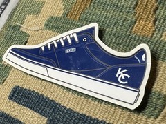 Etnies 2010 Sean Malto Pro Shoe Sticker KC Royal Blue F&F Escapist RARE Decal