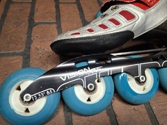 Luigino Vision Powerslide Inline Skates Size 7
