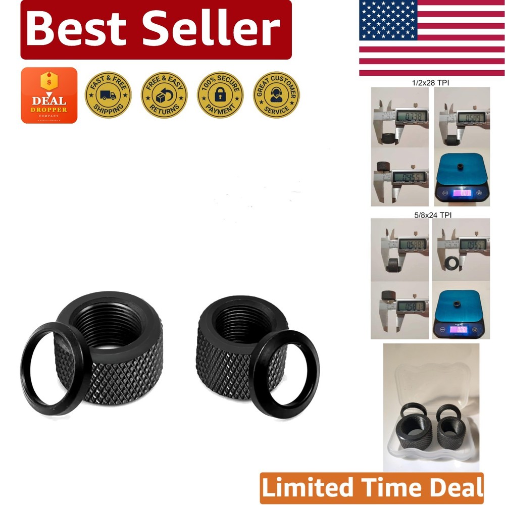 4-Piece Thread Protector Kit 1/2×28 & 5/8×24 with Free Washers