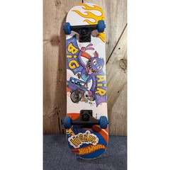 Hot Wheels 31″ x 7.5″ Standard Popsicle Complete Skateboard, Pro Trucks