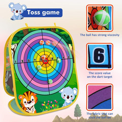 Animal Bean Bag Toss Game Toy Outdoor Toss Game, Family Party Party Supplies for