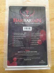 Cobra Barbarian MXT Broadhead 100 gr. 1.5 in. Cut Expandable Titanium 3 pk. NEW