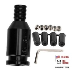 Manual Shift Knob Adapter, M12 x 1.25 Automatic Gear Shift Knob Adapter,