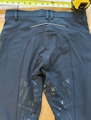B Vertigo Black Breeches Riding Pants US26 GB12 F40