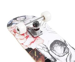 Skateboards for Beginners,31 * 8 inches Complete Skateboards for 9