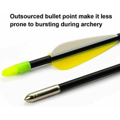 12/24Pcs 28″ Fiberglass Arrows SP700 Archery Youth Beginner Compound Recurve Bow