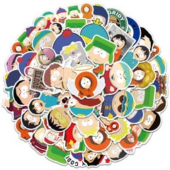 Mix 10/50 PCs South Park Cartoon Luggage Notebook Gift Sticker-No Duplicate