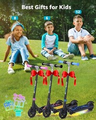 MIHOVER H30MAX 150W 10mph Speed Kids Electric Scooter For 6-12 Years Old-Blue