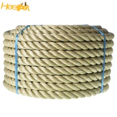 3/4 Inch × 100 Feet 3 Strand Twisted Rope PP Manila Rope Wear Resistant