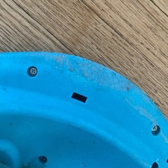 Razor RipStik Brights Collection Caster Board RARE Orange & Teal For Parts Only