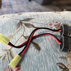 TATTU 8.4V 1600mAh NiMH FlatBattery TMY Female Plug Assembled 16G Wire Lot of 2