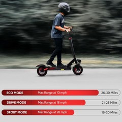 Electric Scooter 48v 1600W For Adult 10″Off Road Fat Tires Fast Speed USA MAX