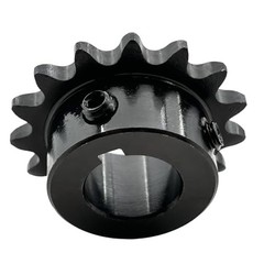 #35 Roller Chain Sprocket Type B 3/4 inch Bore 15 Tooth, Hardened Antirust