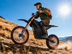 Electric Dirt Bike for Adults 3000W Peak Max 35MPH 48V 21Ah for All-terrain NEW