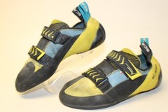 Scarpa Vapor V Italy Made Mens Size 11 45 Microsuede Strap Rock Climbing Shoes
