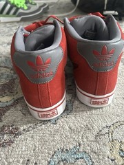 adidas Super Skate Men’s Skateboarding Shoes Red/Gray/White US 8.5 D