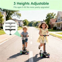 Electric Scooter Adults 350W 19MPH 21Mi 8.5″ Foldable App Commuter E-Scooter