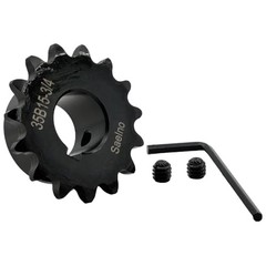 #35 Roller Chain Sprocket Type B 3/4 inch Bore 15 Tooth, Hardened Antirust