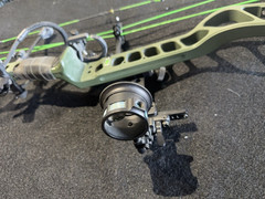 PSE EVO NTN LH Compound Bow Green/Black 70lb 29in Draw Fast Eddie Spot Hogg
