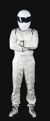 The Stig White Costume Kart Racing Suit replica Karting Gear All sizes