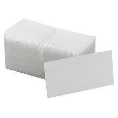 50 Double Pocket Coin Flips PVC Free Clear Vinyl Holders with Inserts 2×2 50.0
