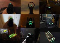 Glow-On HOT PINK Glow Paint For Gun Sights, Fishing Lures, Lg 9.2ml Vial, Bright