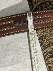Weaver Breast Collar Leather Swarovski Crystal All American Western Horse Tack