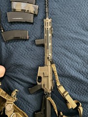 airsoft gun. Krytac Trident my 2
