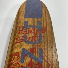 Hawaiian Surf Wooden Skateboard No 7 21” Metal Masters Union Philly