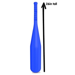 Playday Blue Big Bat and Ball Baseball Set, Outdoor Toy, Fun for All Ages