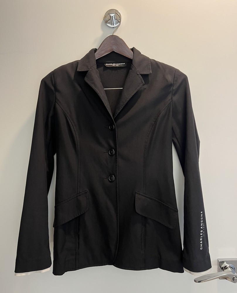 Charles Ancona Ladies Show Jacket – Black, Size 8 (fits like US 4)