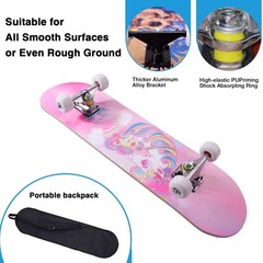 Skateboards for Beginners Kids Boys Girls Teens and Adults, 31 Inch Complete …