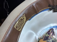 Stetson Silver Belly Gus Western Cowboy Hat 4X Beaver 7 3/8 VINTAGE Made In USA