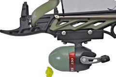 80lbs.Green Alligator CrossBow w/Large Red Laser,Reel,3 Fishing Arrows & more !!
