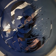 Doomsday Disc Chemtrail With Zebra Sliver And Black Foil 176 Grams