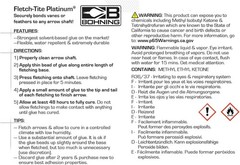 Fletch Tite Platinum 3/4oz – Flexible Archery Adhesive for Superior Fletching